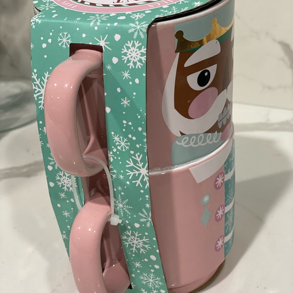 NUTCRACKER MUG SET 🎄🎄 (2 mugs) Peppermint and Pine - Picture 2 of 3